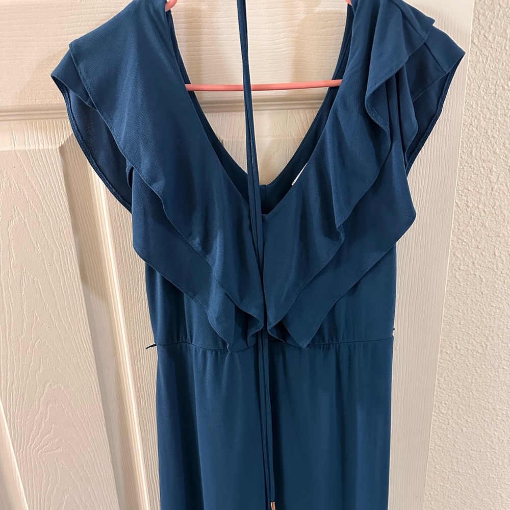 Maternity Dress motherhood blue